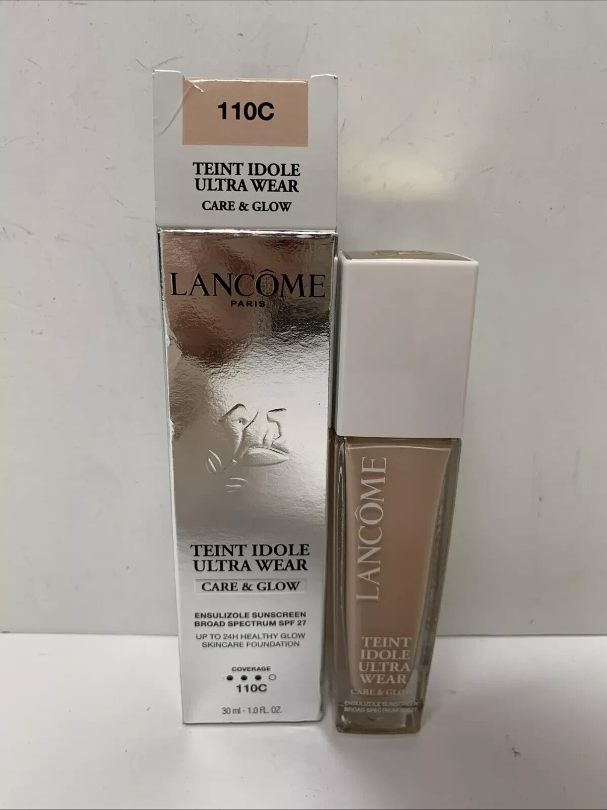 Lancome Teint Idole Ultra Wear Care & Glow Foundation ~ 110C ~ 1 oz ~ Exp 3/26