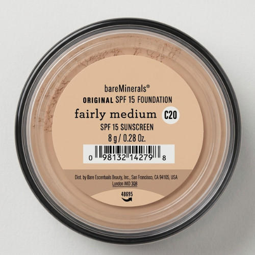 bareMinerals Original Foundation SPF 15 Fairly Medium C20 Loose Powder 8g .28oz