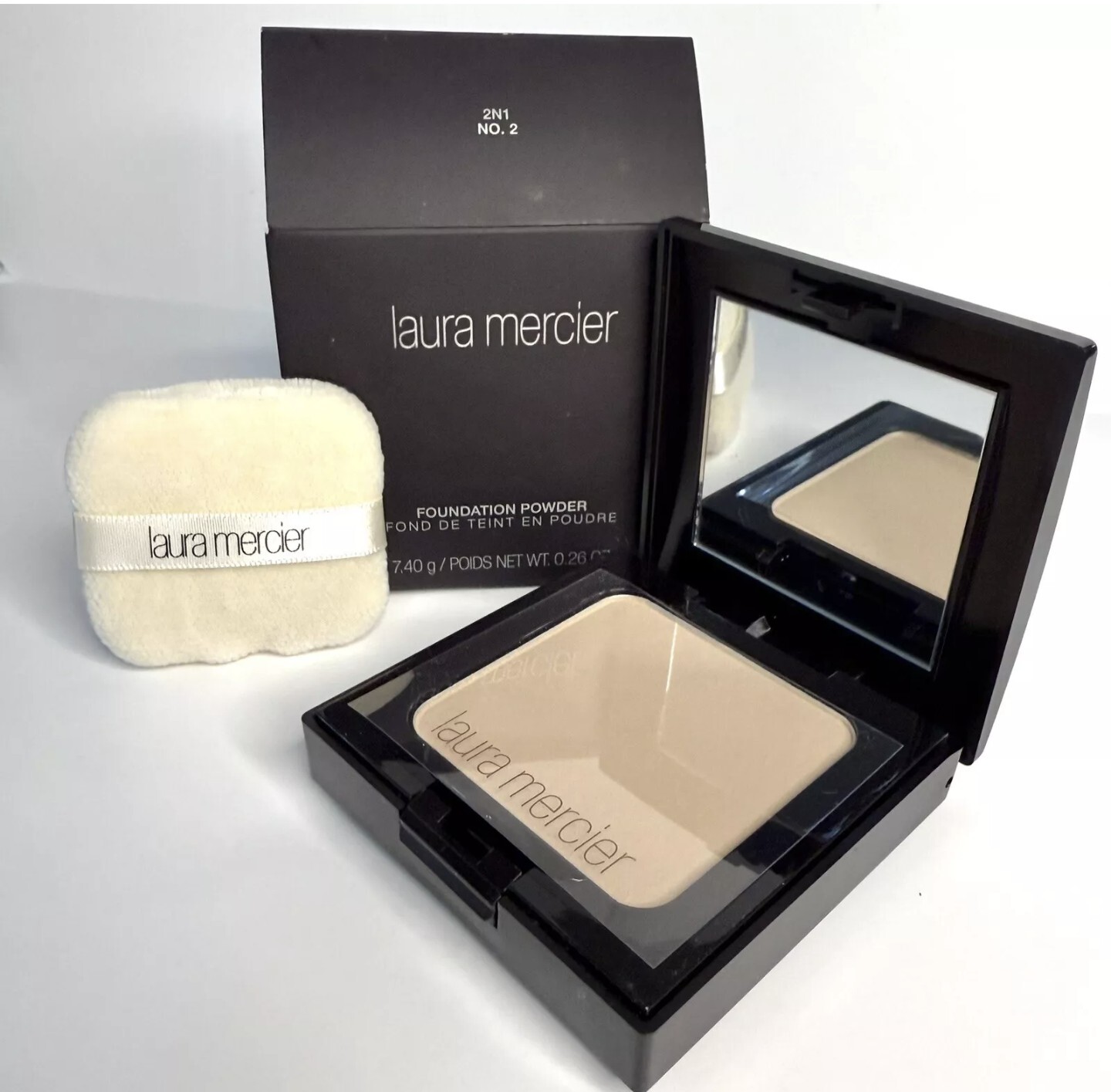 Laura Mercier Foundation Powder ~ 2N1 No 2 – Full Size ~ New 🎁~ Discountinion