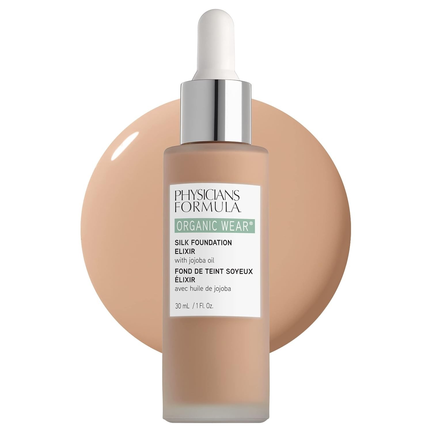 Physicians Formula 2-Pack Organic Wear Silk Foundation Elixir 03 Light 1 fl oz