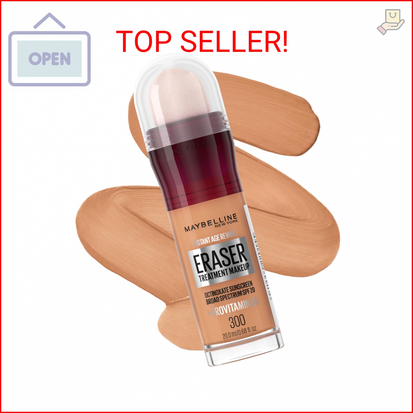 Maybelline Instant Age Rewind Eraser Foundation with SPF 20 and Moisturizing Pro