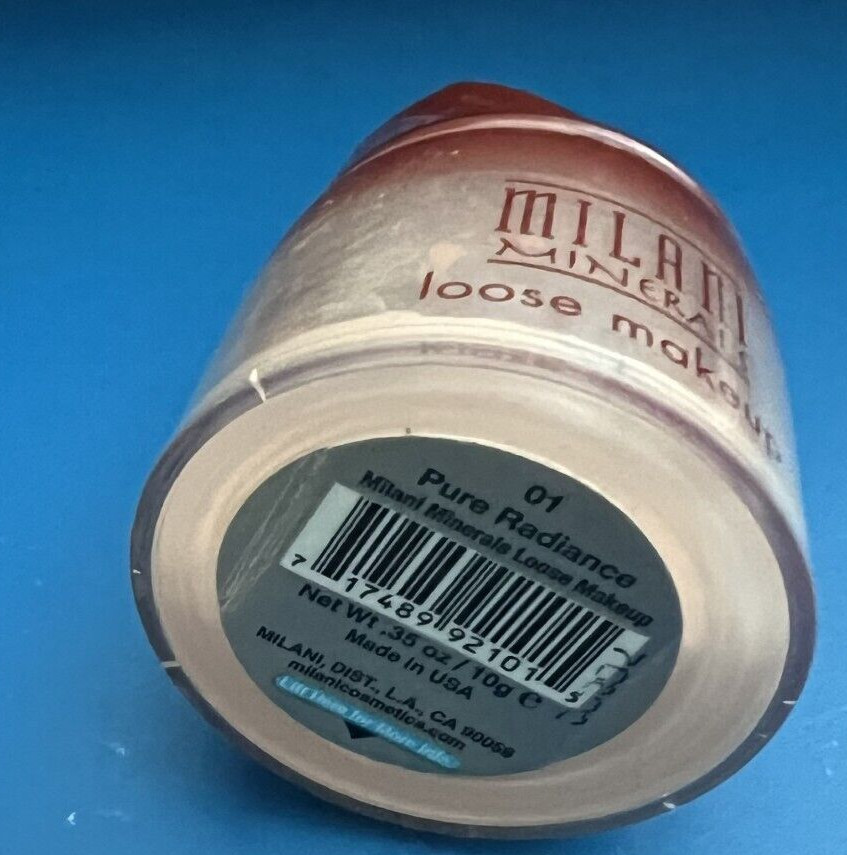 Milani Cosmetics – Minerals Loose Makeup #01 PURE RADIANCE – NEW & SEALED RARE!