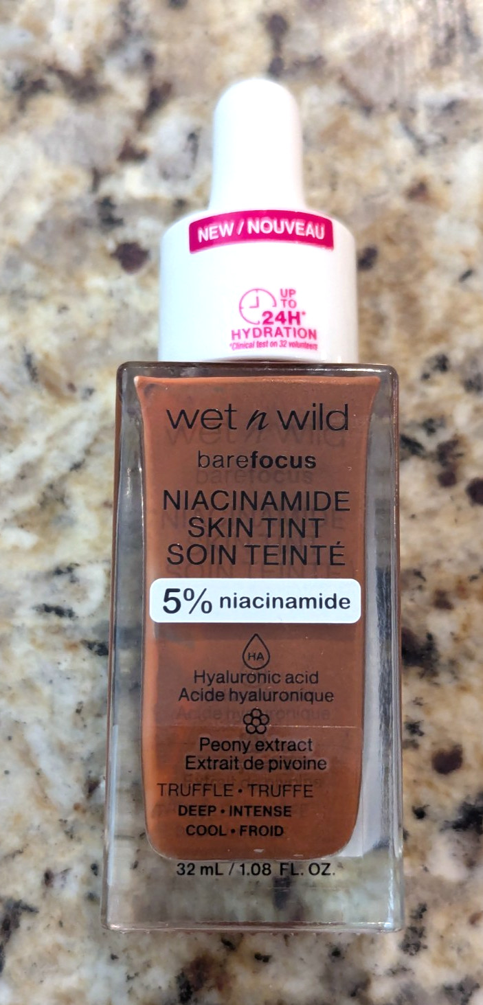 Wet n Wild BareFocus Niacinamide Skin Tint Truffle 1.08 fl oz