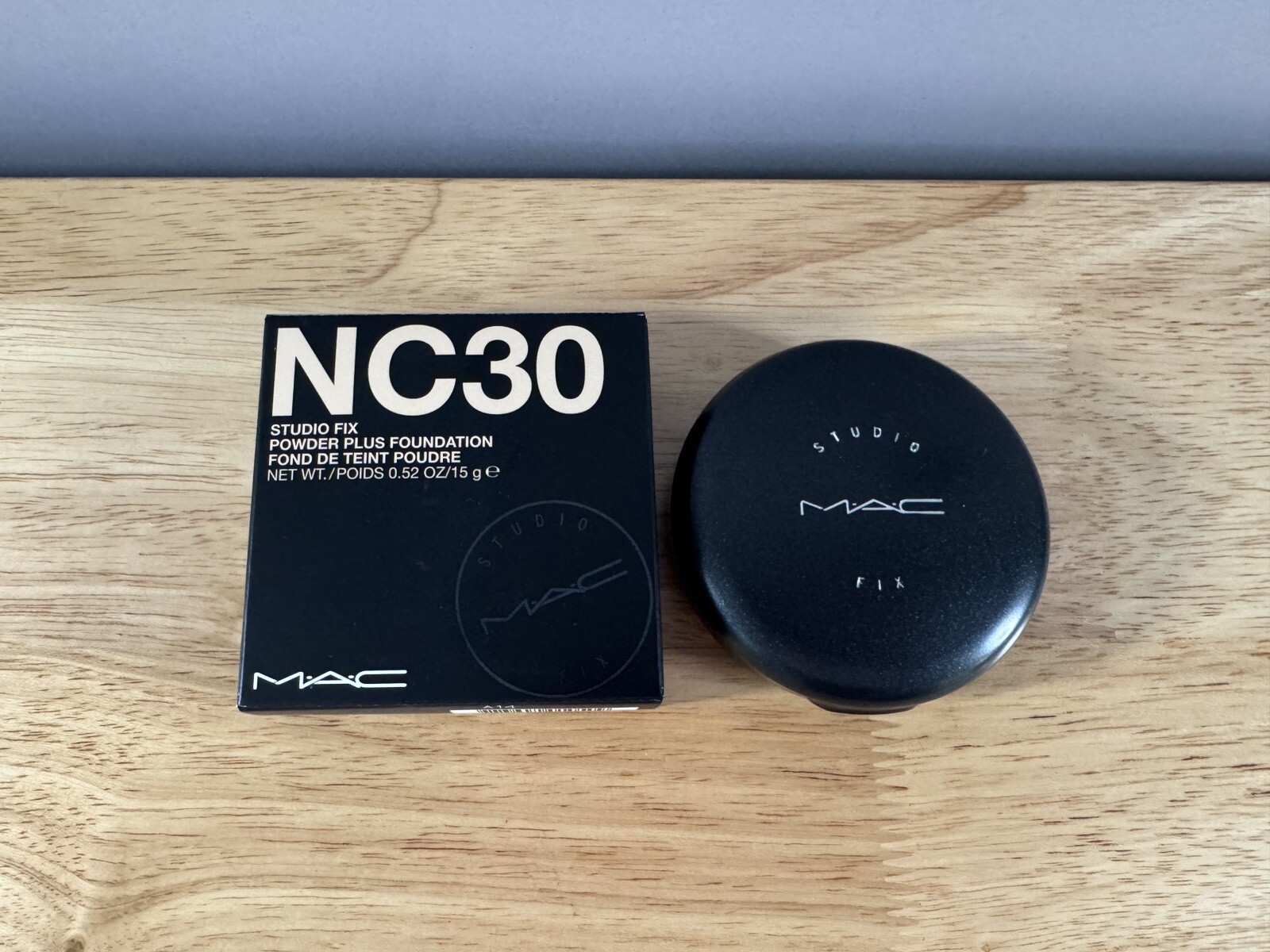 MAC Studio Fix Powder Plus Foundation NC30 ~ ORIGINAL Formula HTF Authentic NIB