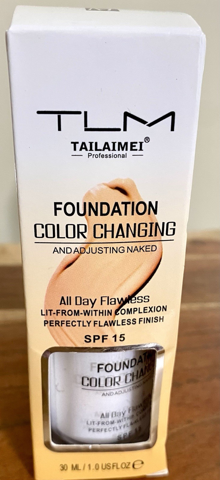 TLM Tailaimei New Color Changing Adjusting Foundation 1 fl oz 30 ml New Korea