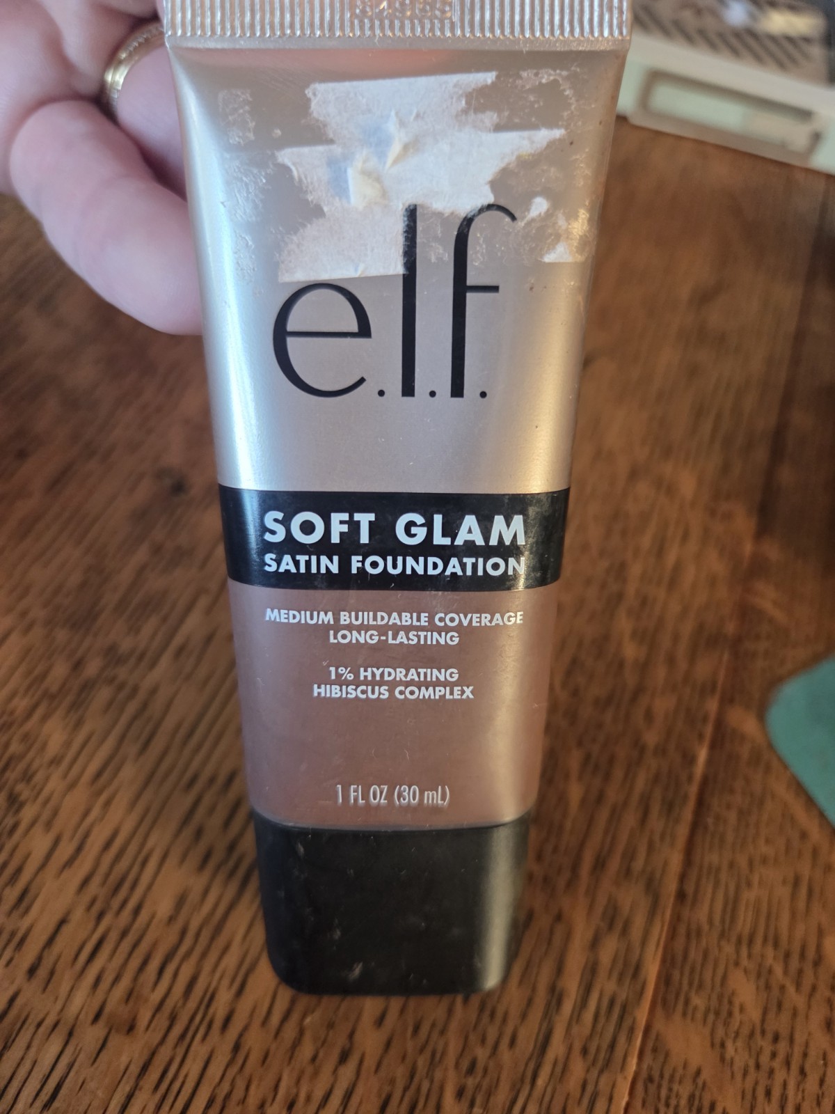 ELF Soft Glam Satin Foundation #60- Rich Cool- New!