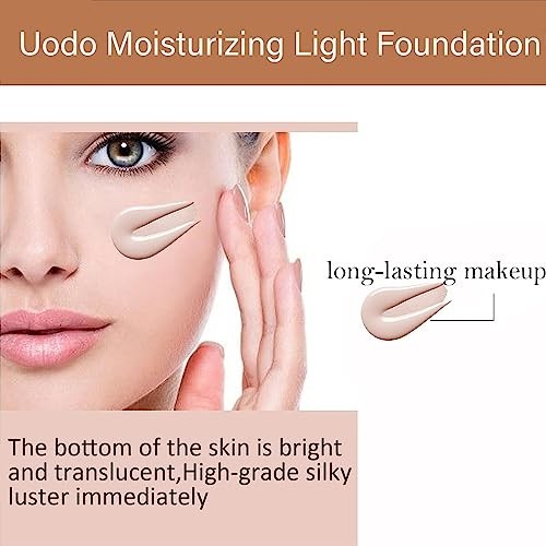 Full Coverage Matte Liquid Foundation for All Skin Types – Long-lasting, Hydrati
