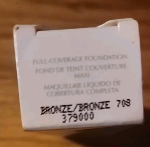 Mary Kay Full Coverage Foundation Bronze 708 379000 grey cap-Discontinued
