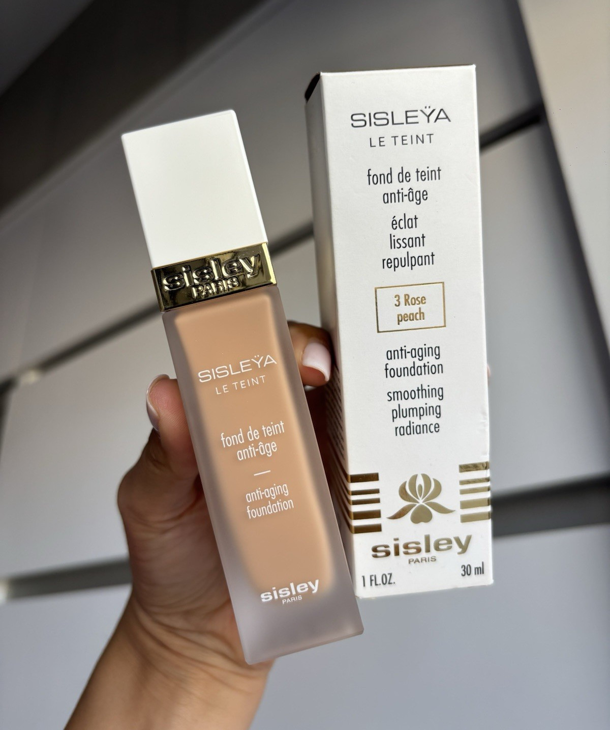 Sisley Sisleÿa Le Teint Anti-Aging Liquid Foundation 3 Rose Peach 1 fl oz