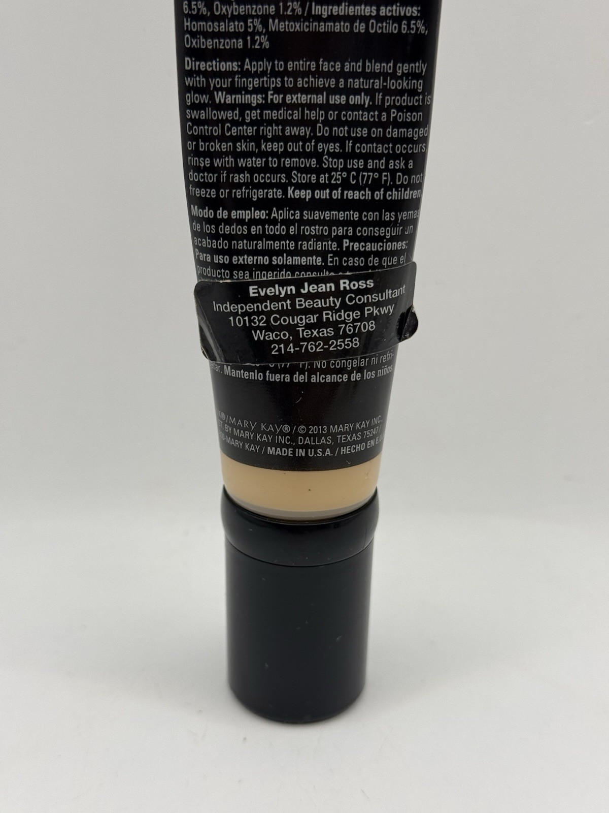 Mary Kay CC Cream VERY LIGHT Broad Spectrum SPF 15 Sunscreen Retired No Box