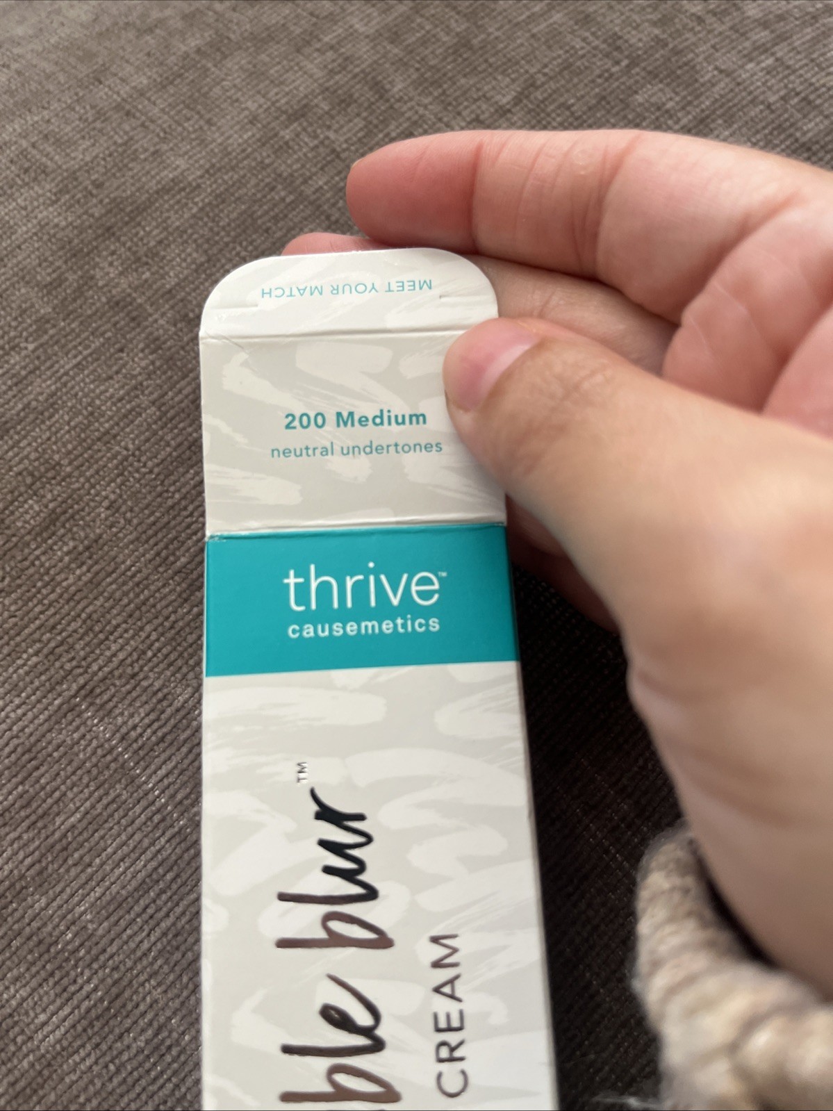 Thrive Causemetics buildable blur CC Cream 200 Medium NEW