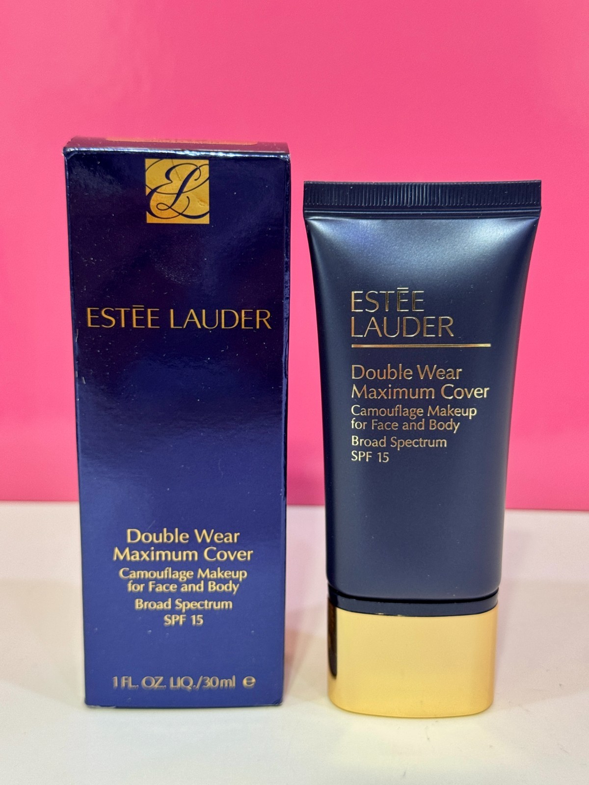 Estee Lauder Double Wear Maximum Cover Camouflage Makeup 1 oz.- 4N2 Spiced Sand
