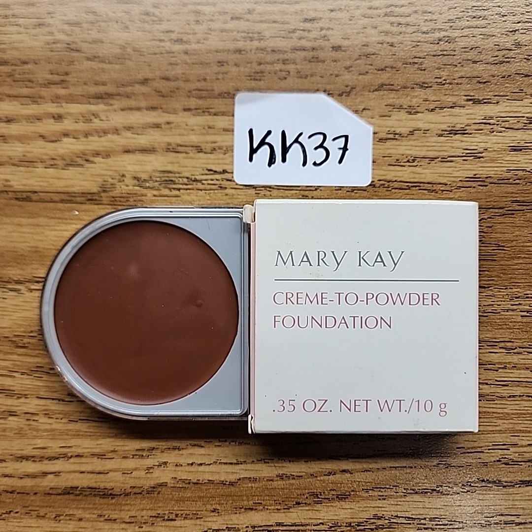 Vintage Mary Kay Cream To Powder Foundation Bronze .35 Oz