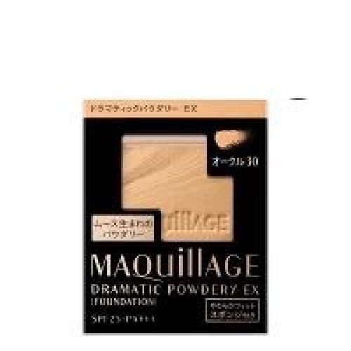 Shiseido Maquillage Dramatic Powder Foundation EX SPF25 PA+++ Ocher30 Refill New