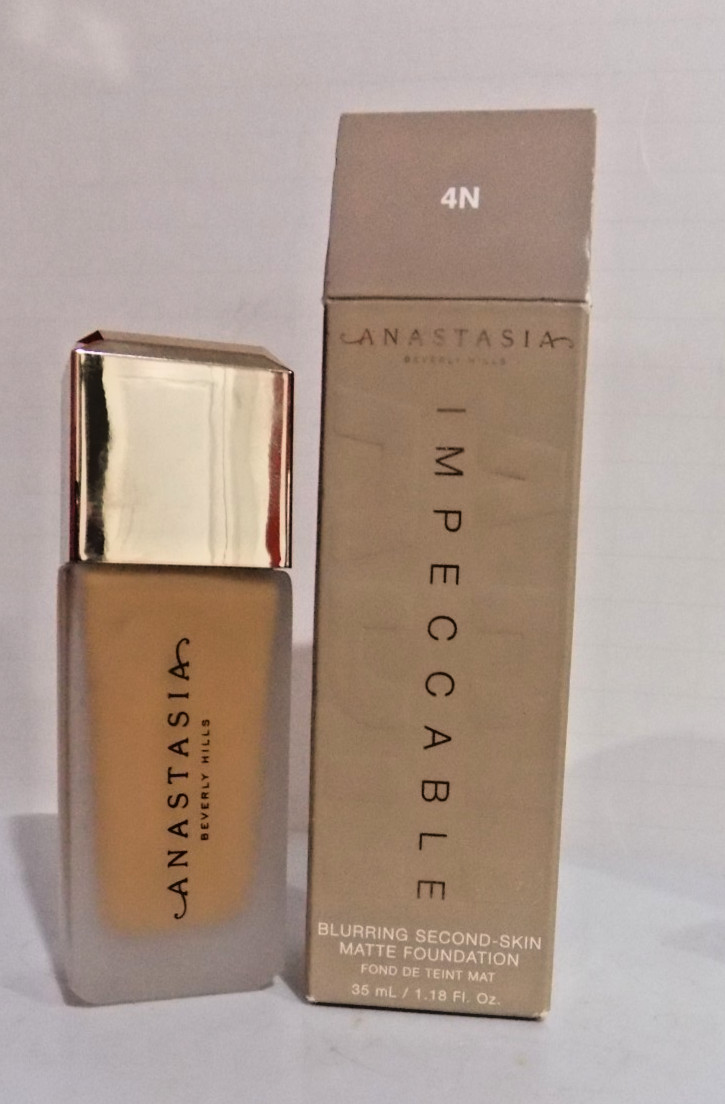 Anastasia impeccable blurring second skin matte foundation~shade 4N~*NOT SEALED*