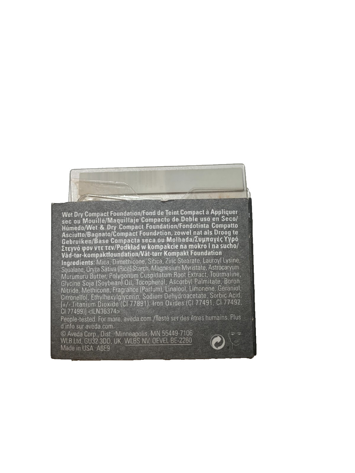 Aveda Mineral Dual Foundation #12 COFFEE .24oz