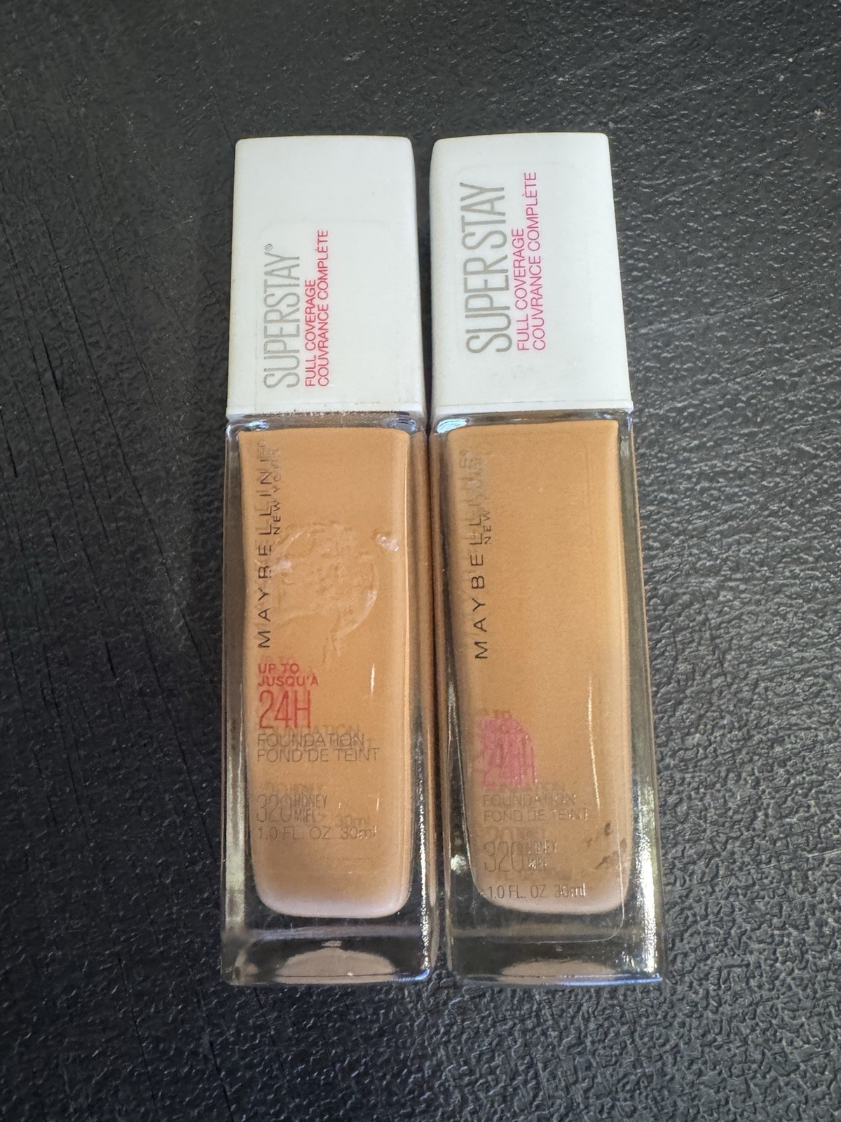 2 Pack! Maybelline Superstay Foundation #320 Honey. New Please Read!!