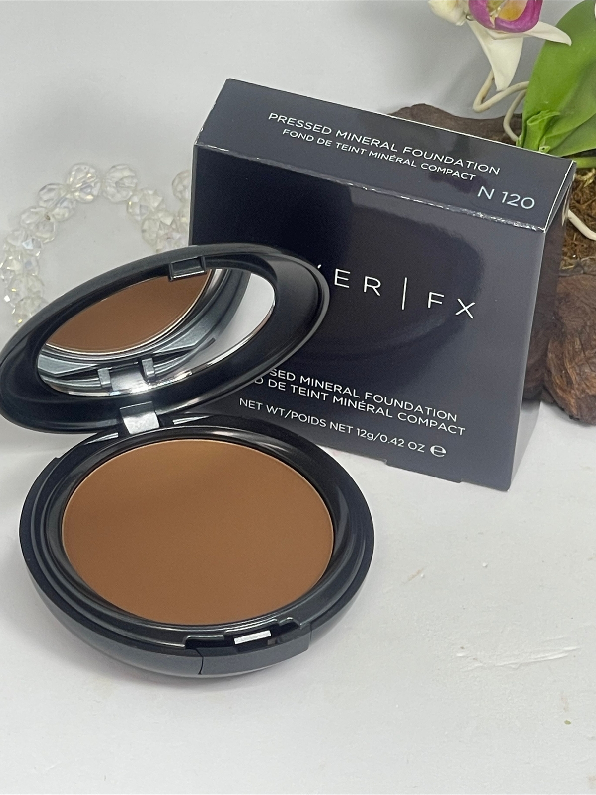 Cover FX Pressed Mineral Foundation Compact – N120 – .42 oz Full Size-New in Box