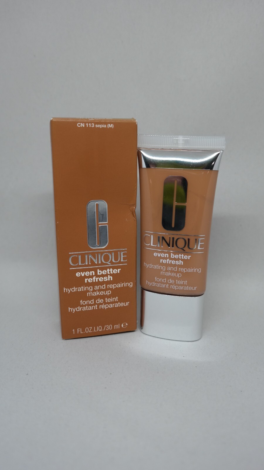 Clinique Even Better Refresh Hydrating and Repairing Makeup SEPIA (CN113) 1fl oz