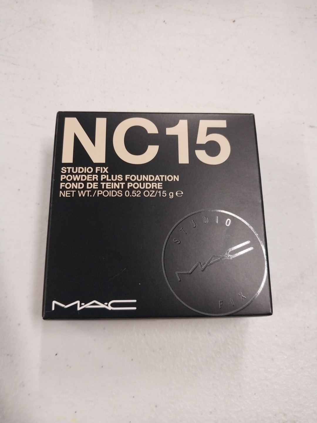 Mac Studio Fix Powder Plus Foundation NC15 Original Formula .52oz New Boxed