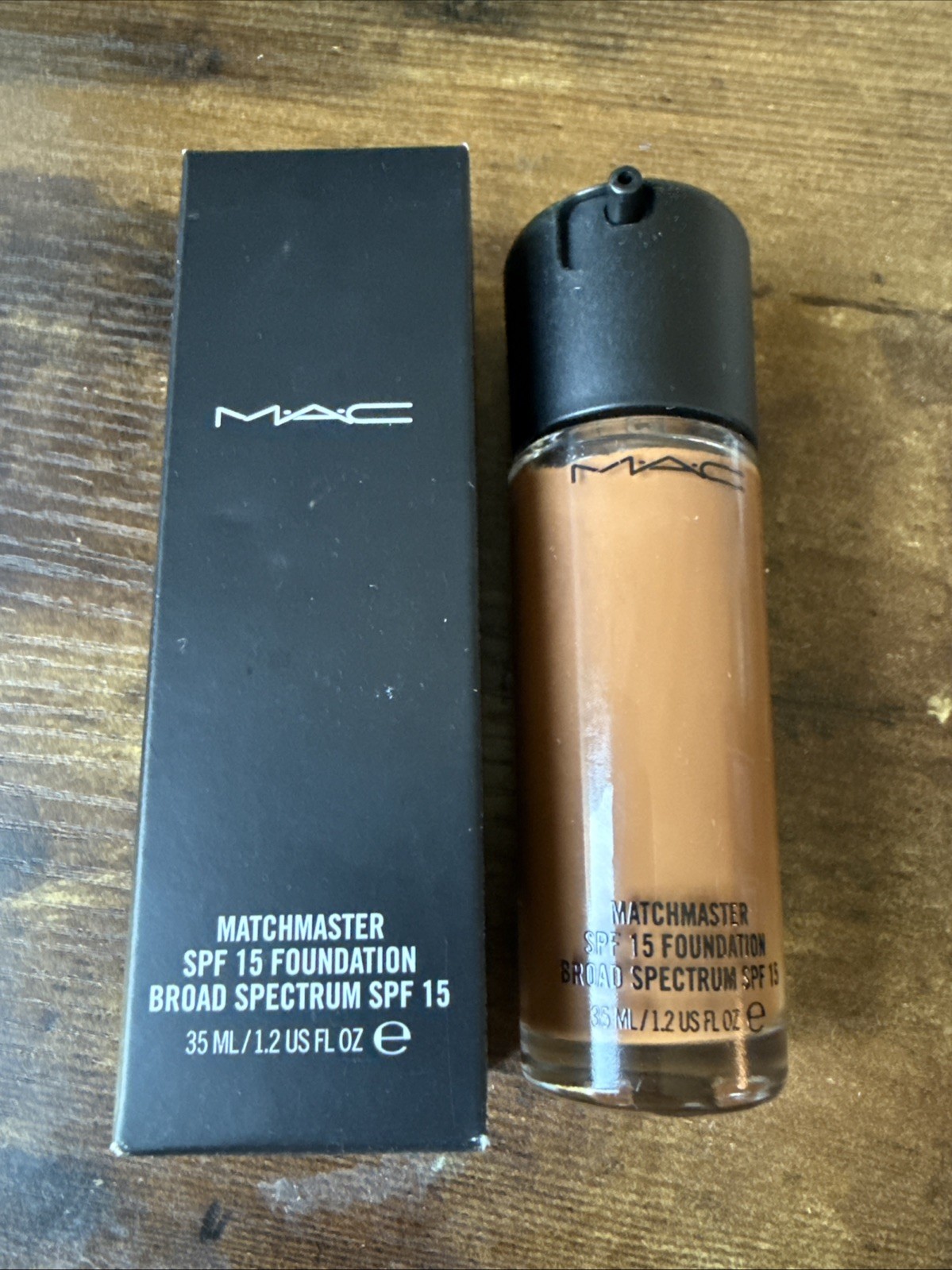 MAC Matchmaster SPF 15 Foundation Broad Spectrum 35 ML/1.2 oz ~SHADE~8.0 NIB