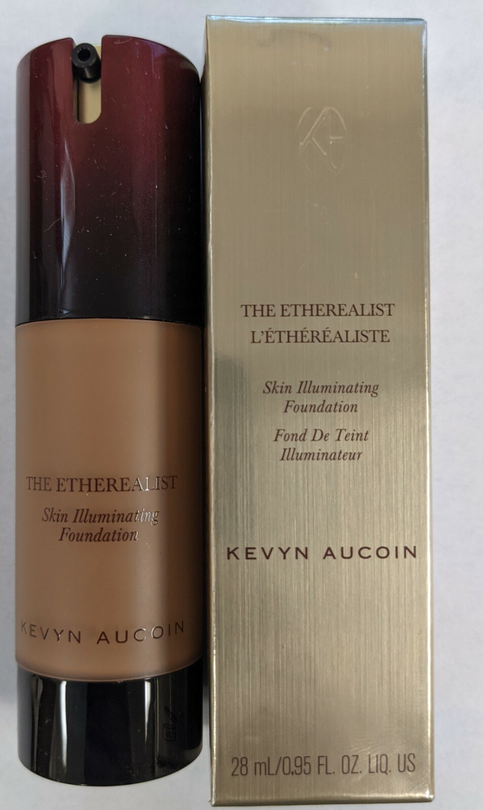 1 PACK KEVYN AUCOIN THE ETHEREALIST SKIN ILLUMINATING FOUNDATION DEEP EF 13 NIB