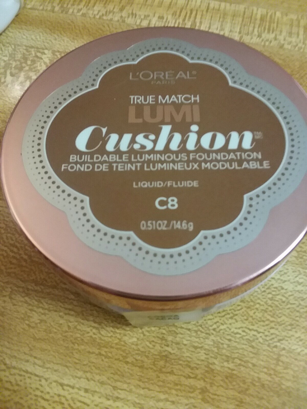 Loreal True Match Lumi Cushion Buildable Foundation # C8 COCOA