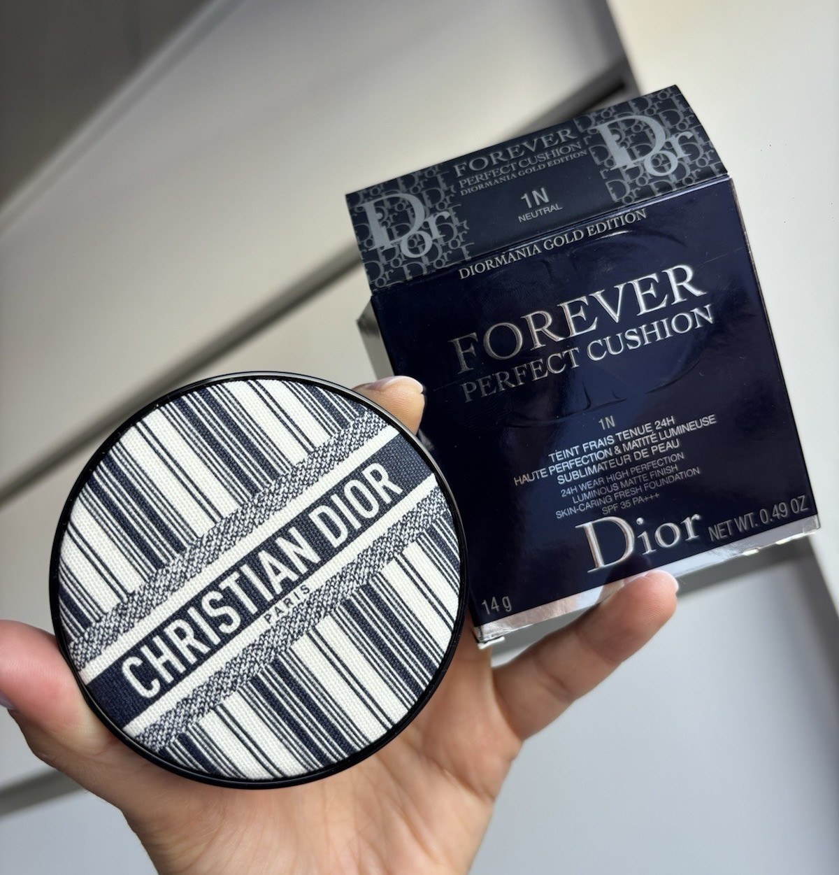 Dior Forever Perfect Cushion Foundation 1N Neutral Shade 0.49 oz