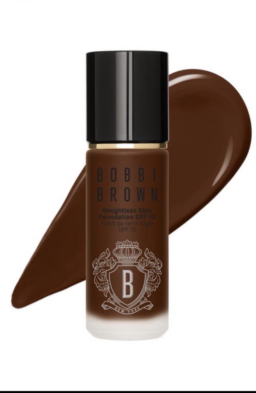 Bobbi Brown Weightless Skin Liquid Foundation Matte Medium SPF 15 Cocoa 1 fl oz
