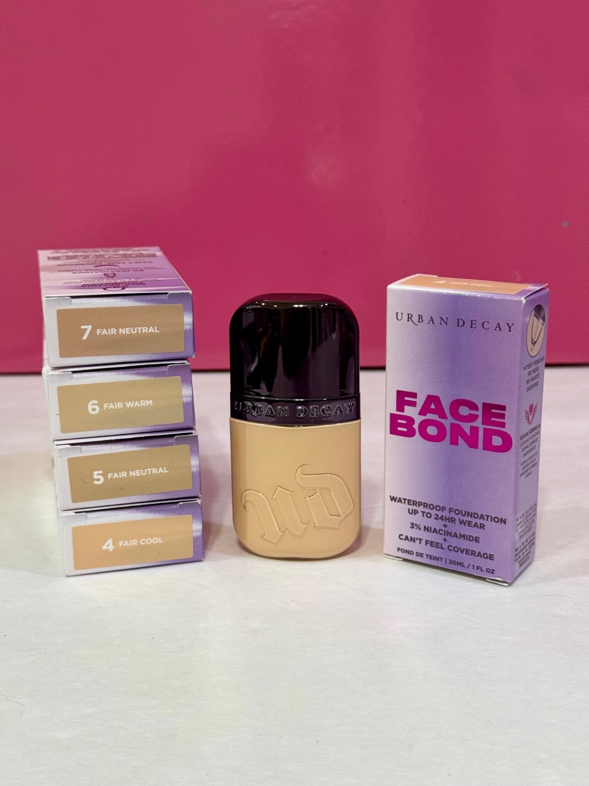 Urban Decay Face Bond Waterproof Foundation Up To 24HR 1 oz. NIB – Choose Shade