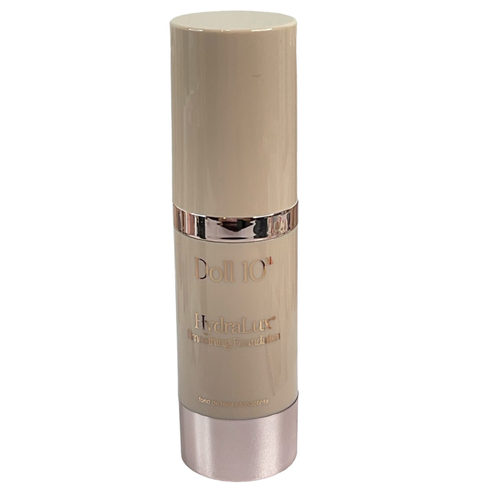 Doll 10 HydraLux™ Smoothing Foundation 1 fl oz Tan Anti aging Vegan Improving
