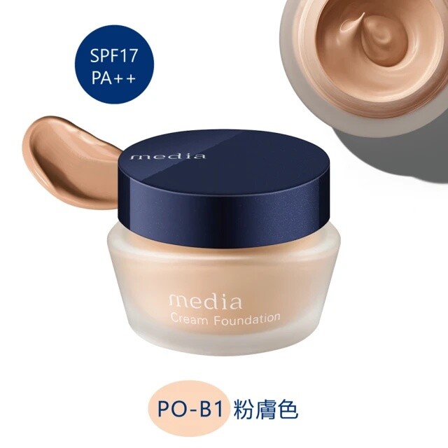 [Kanebo] Media Moisture Cream Foundation SPF17 PA++ 25g 媚點 極上粉嫩保濕粉底霜 (Select)