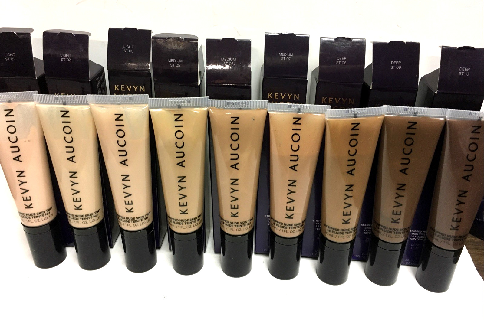 KEVYN AUCOIN Stripped Nude Skin Tint 1 OZ NIB Assorted colors Sold separate!