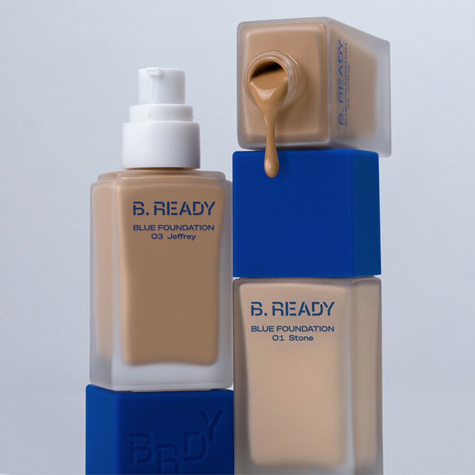 BE READY BLUE Foundation 35ml SPF27+ PA++ 5colors For Man K-Beauty