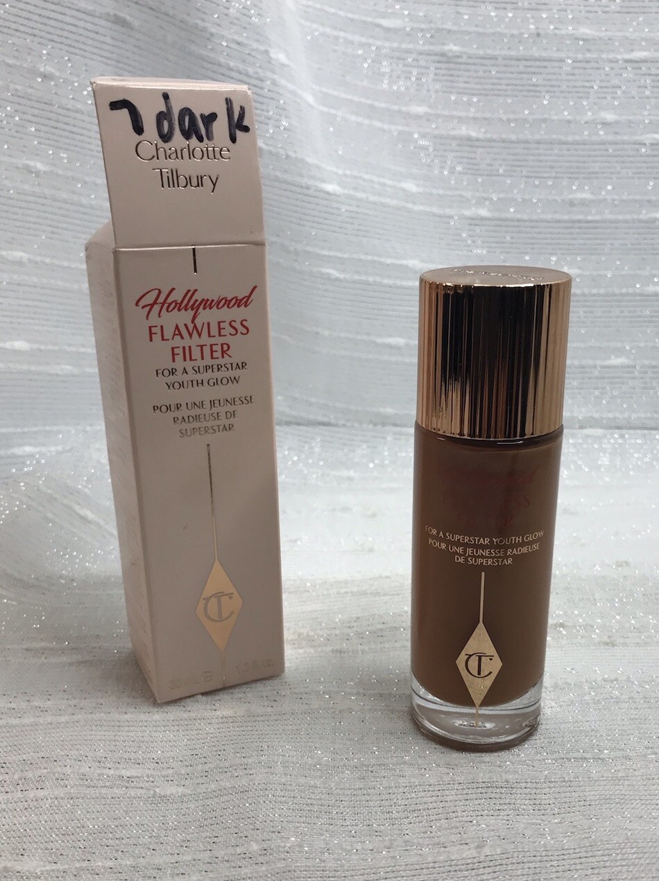 Charlotte Tilbury Hollywood Flawless Filter 7 DEEP – 30ml/1 fl oz NEW IN BOX