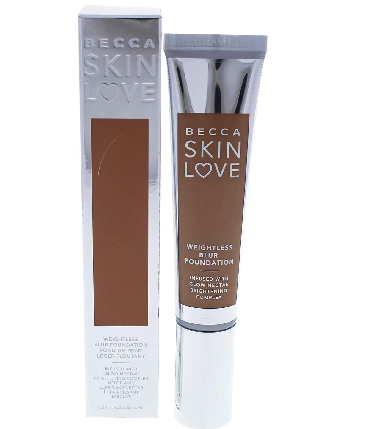 Becca Skin Love Weightless Blur Foundation Cafe 1.23 oz / 35 ml New Box