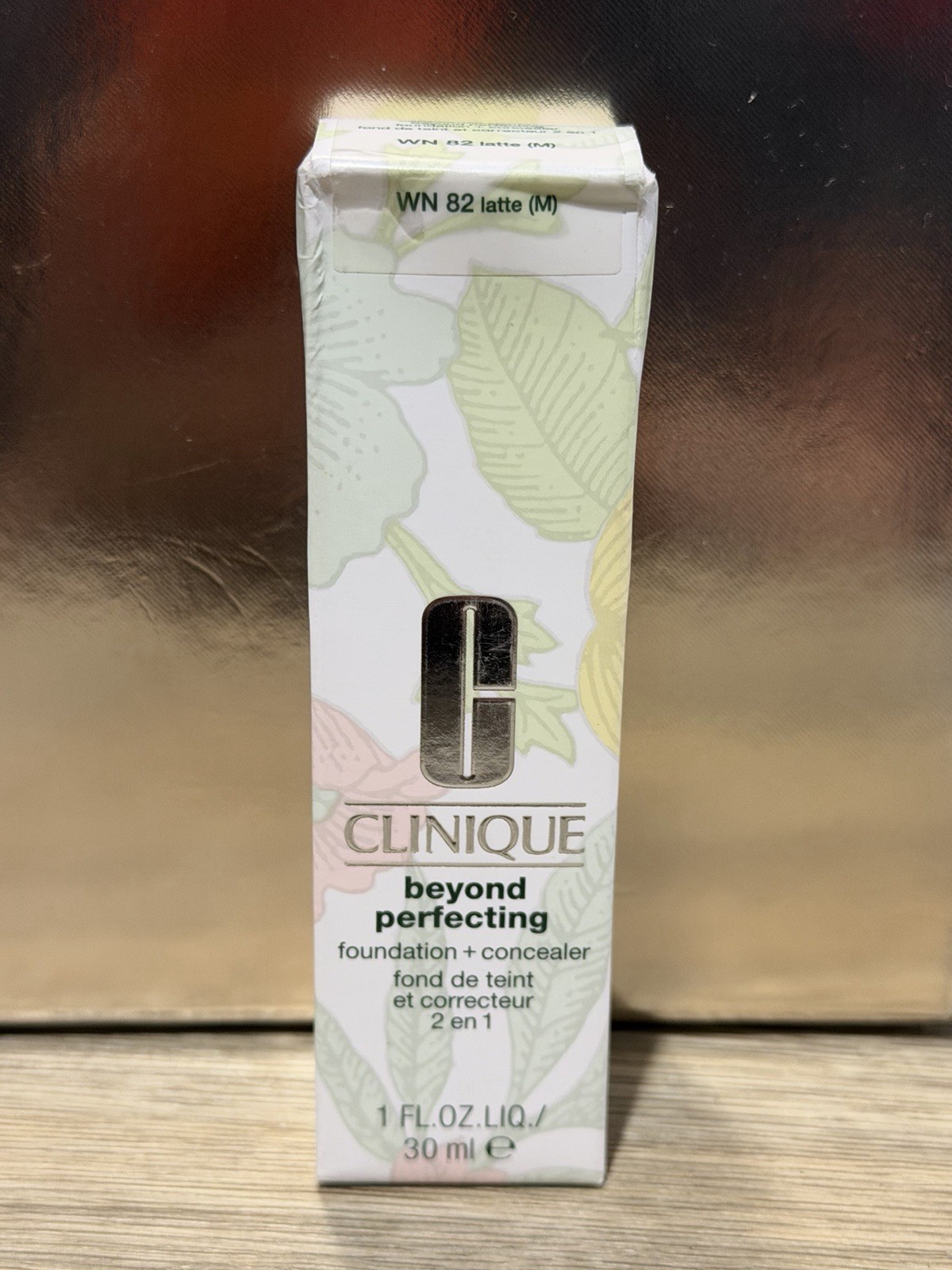Clinique, Foundation+Concealer Beyond Perfecting Liquid, Latte, 1oz/30ml