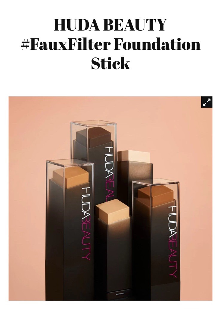 Huda Beauty #Fauxfilter Buildable Foundation Stick 12.5G CHOOSE YOUR SHADE NIB