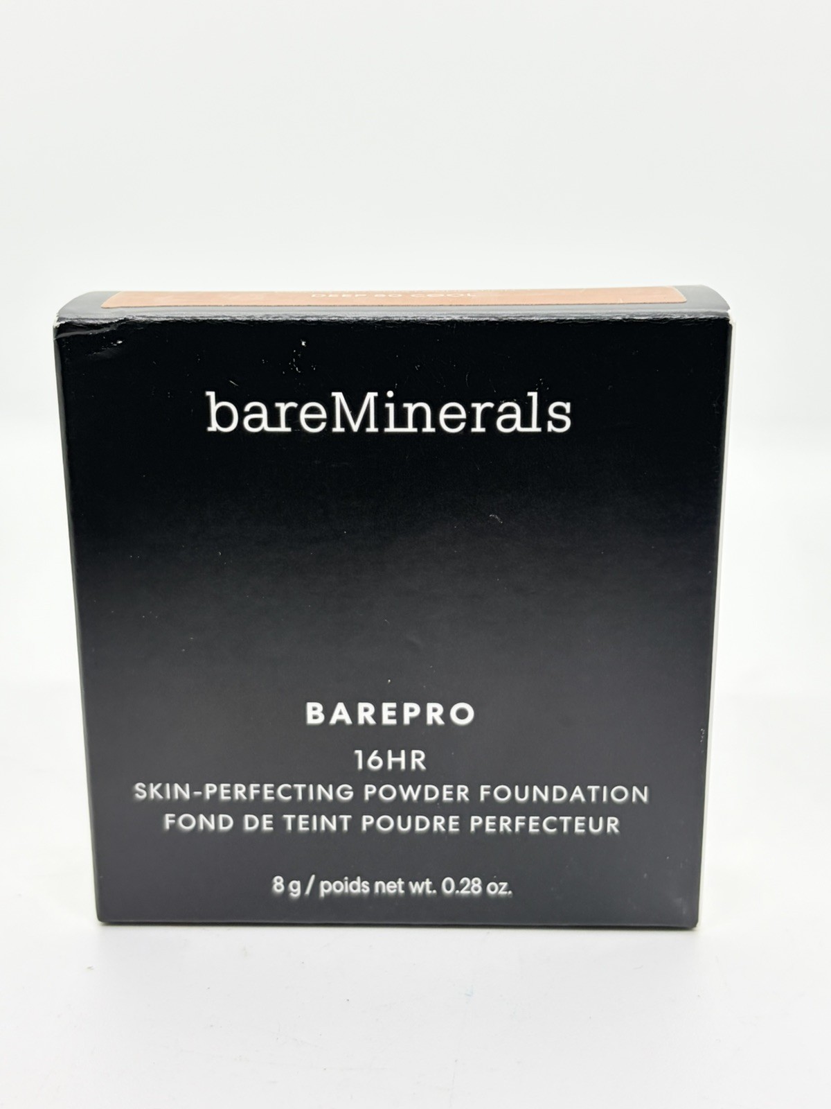 BareMinerals BarePro 16HR Vegan Powder Foundation Deep 50 Cool – New