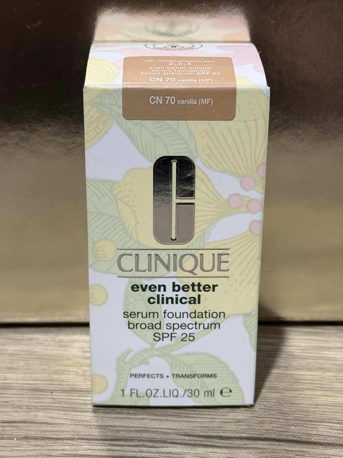 Clinique Even Better Clinical Serum Foundation SPF25 Shade CN 70 VANILLA (MF)