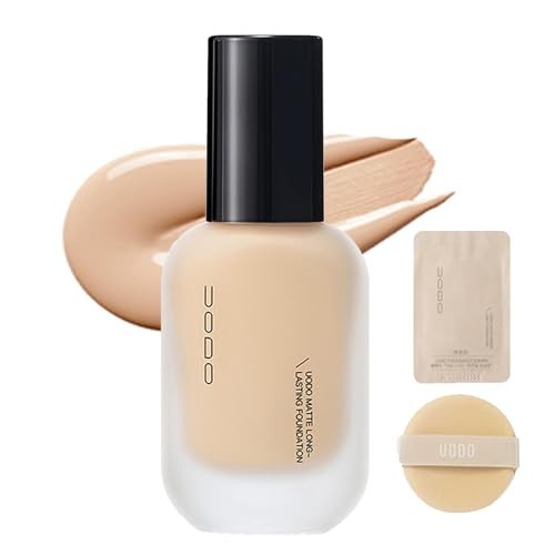 Full Coverage Matte Liquid Foundation for All Skin Types – Long-lasting, Hydrati