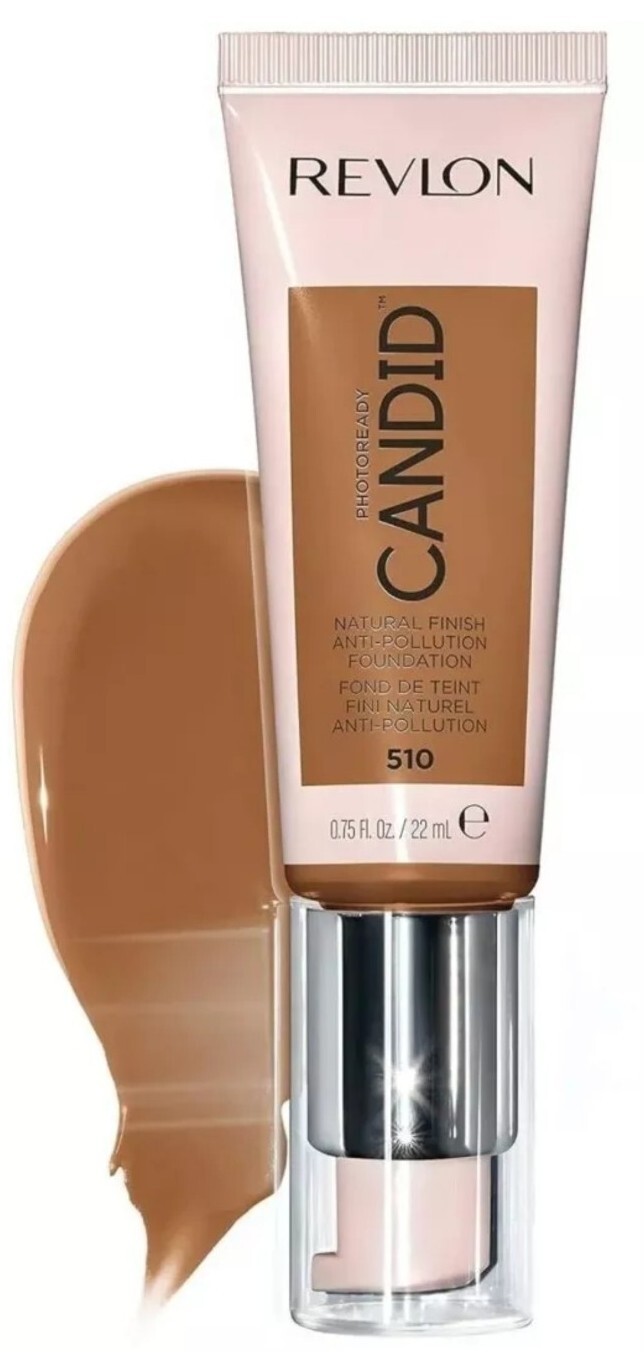 2/PACK Revlon PhotoReady Candid Natural Finish Anti Pollution #510 CAPPUCCINO .