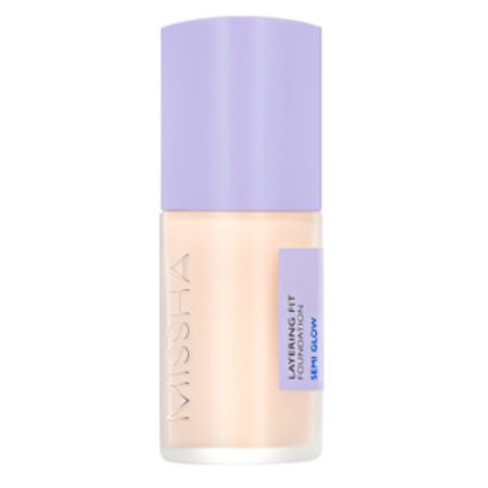 MISSHA Layering Fit Foundation Semi-Glow 35ml SPF38 / PA++ Clear Tone Adhesion