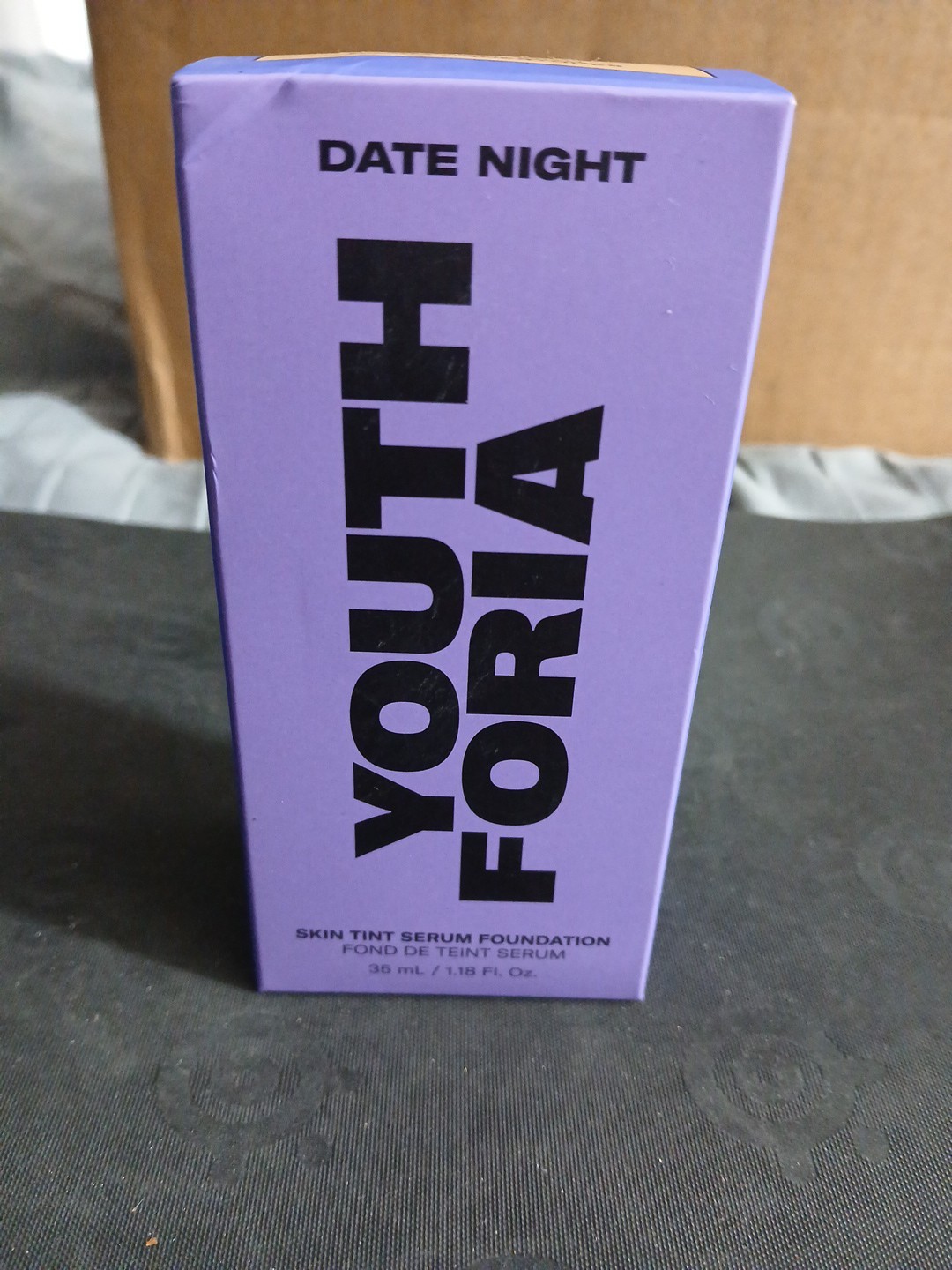 Youth Foria DATE NIGHT SKIN TINT SERUM FOUNDATION 260 Light/Med 1.18 Fl oz, NIB