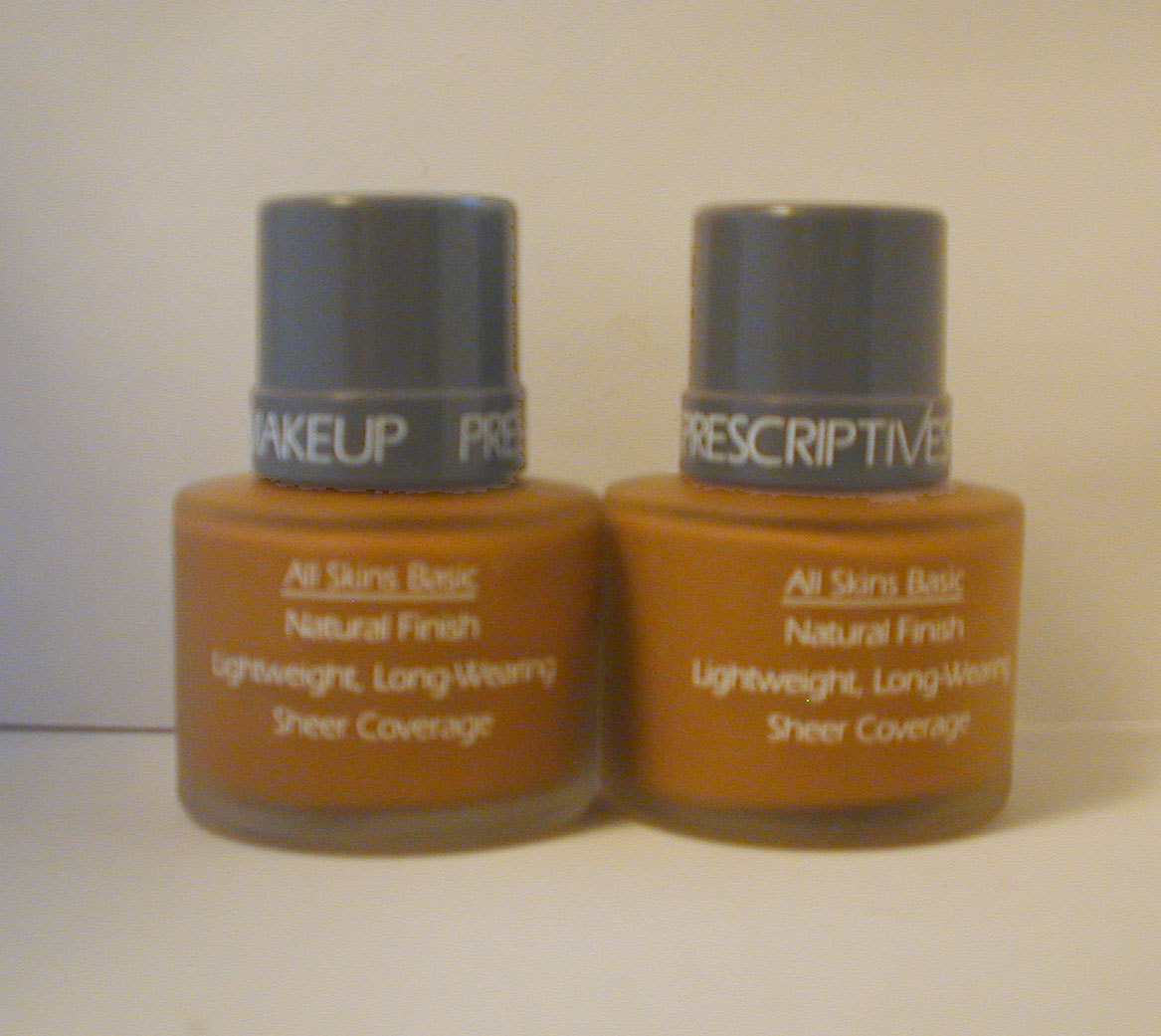 2 Prescriptives Makeup Foundation Natural Lightweight Sheer 54 Spice FULL SIZE