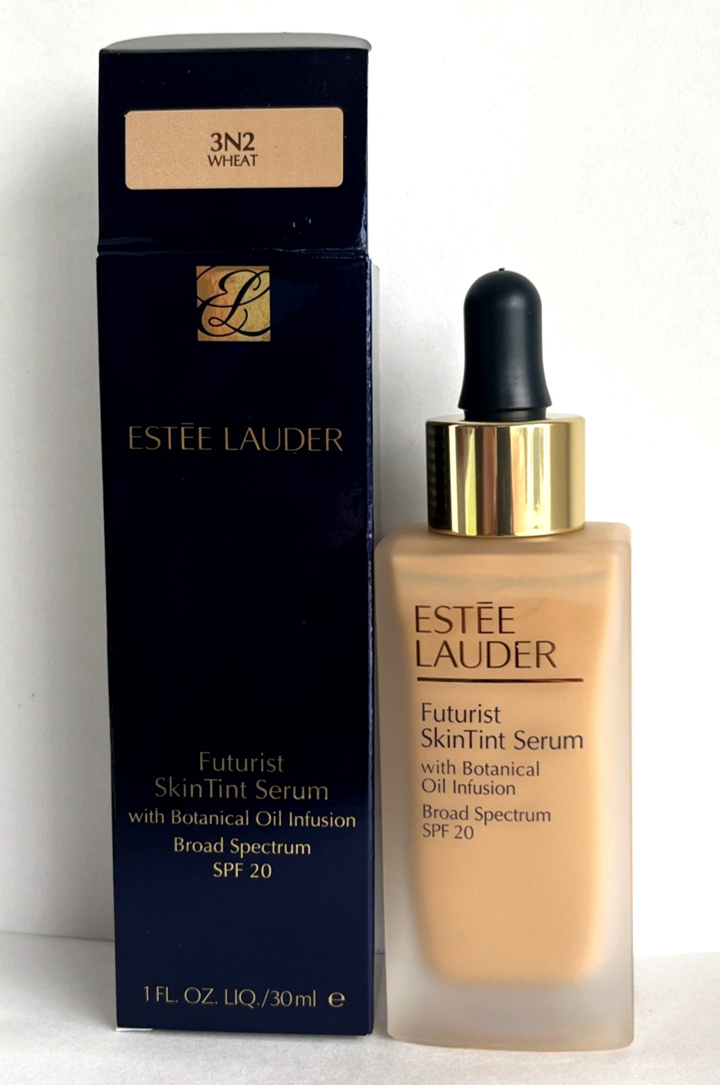 Estee Lauder Futurist Skin Tint Serum Foundation 3N2 Wheat SPF 20 1oz / 30ml New