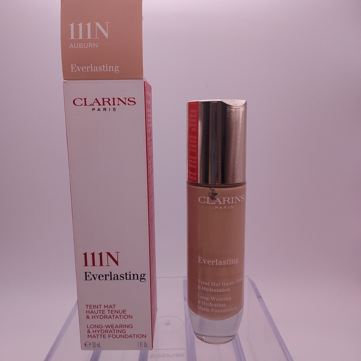 Clarins Everlasting Long Wearing Hydrating Matte Foundation 111N AUBURN