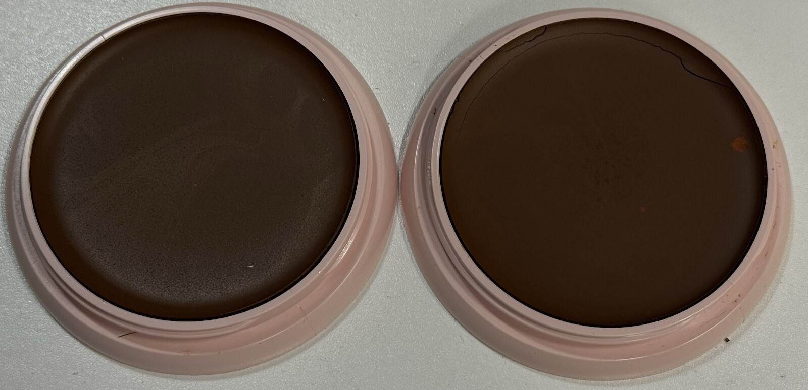 Lot 2 NOS Vintage Mary Kay Chestnut Foundation Day Radiance .50 Oz 1/2oz Read