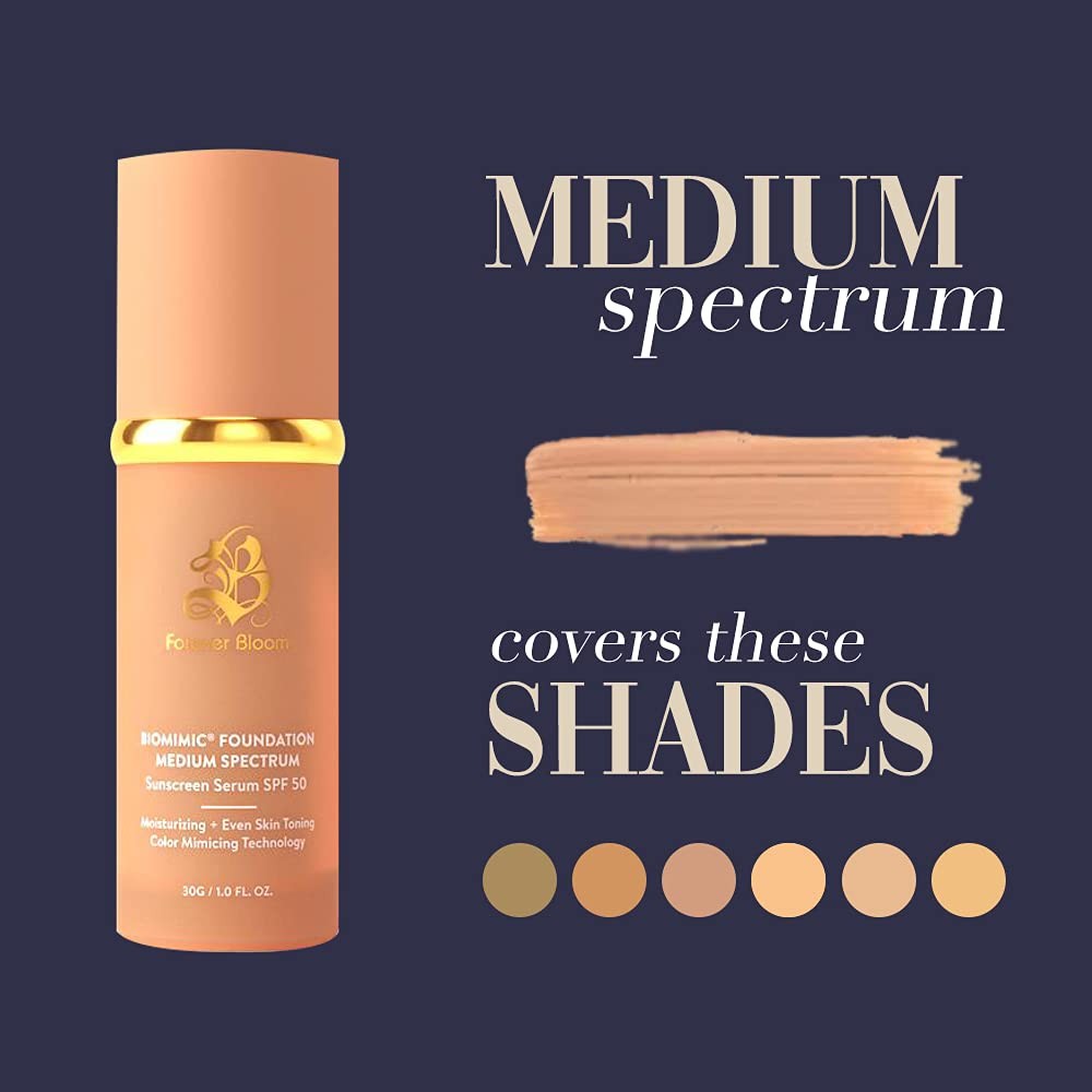 Mimic Bio Bloom Sun Forever Foundation SPF50 Medium Spectrum Protection