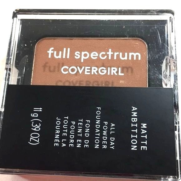 Covergirl Womens Foundation Full Spectrum Powder Matte Ambition Deep Cool 3 New